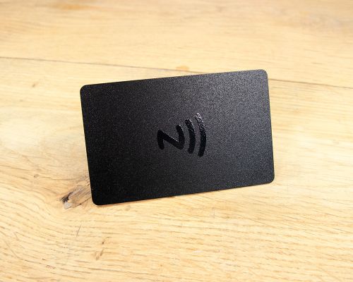Image of Connect Card Black NFC Tag