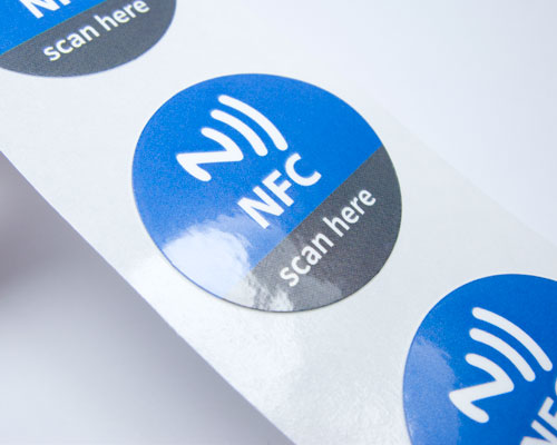 Image of Printed Labels HV Flex NFC Tag